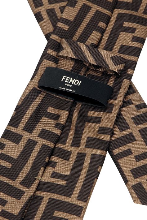 fendi tie mens|buy fendi ties online.